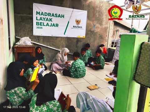 Program Madrasah Layak Belajar (MLB) BAZNAS di MIS Baabussalaam Kota Bandung Tahun 2025