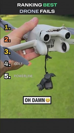 Ranking the most chaotic amateur drone flying fails caught on camera