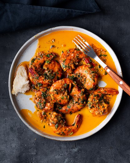A spicy shrimp scampi is a better shrimp scampi 🌶 | Marion's Kitchen