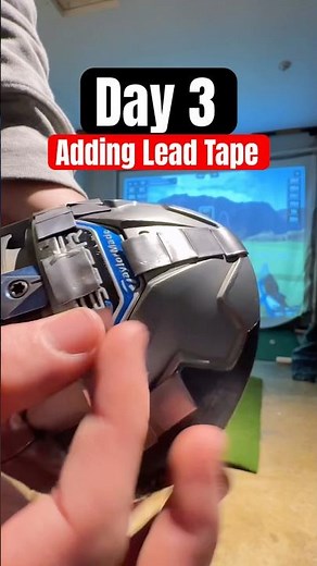 How much lead tape can we add to this driver?