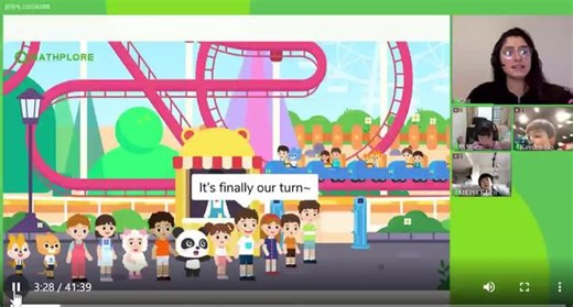 跟着Mathplore新加坡数学锻炼数学思维 给娃报了Mathplore新加坡数学，真是挖到宝了！之前孩子看到数学题就头疼，现在居然会主动拉着我，用“画模型”的方法讲题了。CPA教学法果然名不虚传，把抽象的分数、方程变得像搭积木一样直观好玩，孩子从“怕数学”变成了“爱琢磨”。老师特别有耐心，在小班直播课上总能关注到每个孩子，引导他们自己思考，而不是直接给答案。今年的学习计划很清晰：跟着Mathp