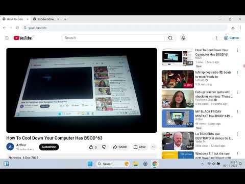 How To Cool Down Your Computer Has BSOD^64