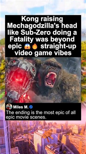 Battle Against Mechagodzilla - Fatality - Final Fight Scene | Godzilla vs. Kong