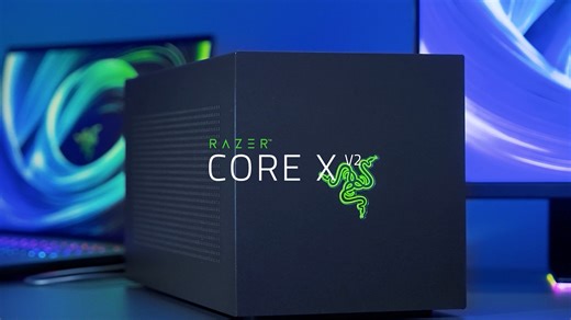 Turn your Thunderbolt™ 5 laptop or USB4 device into a full-blown battlestation: https://rzr.to/corex-v2 The Razer Core X V2 unlocks desktop-class graphics with support for the latest NVIDIA and AMD GPUs, so you can dock in, power up, and push performance beyond portable. | Razer