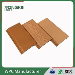 [Hot Item] Latest Products 3D Embossing WPC Wall Panel Exterior Composite Cladding