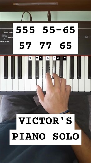 Victor's Piano Solo Tutorial from Corpse Bride