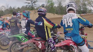 2.2M views · 6.8K reactions | Travis Pastrana​ returns to the track and lines up alongside moto legends Kevin Windham and Robbie Reynard! Battle for the ages or battle for the AGED? | Nitro Circus | Facebook