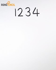 2.7M views · 31K reactions | Most Easy Drawing with Numbers 1234 殺 #drawing #draw #art #easydrawing | Rong Pencil | Facebook