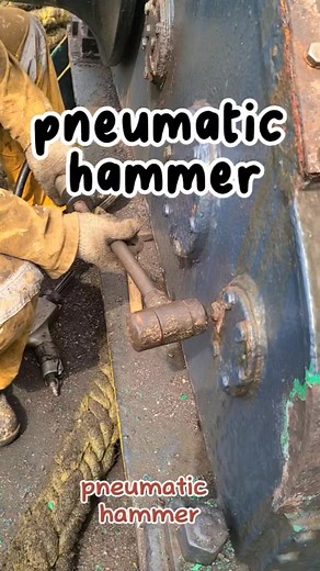 USING pneumatic hammer and jet chisel #maintainanance #pneumatichammer #jetchisel #scaling #painting #chipping #reels #fyp #fypシ゚viralシ | Mr.marino ph