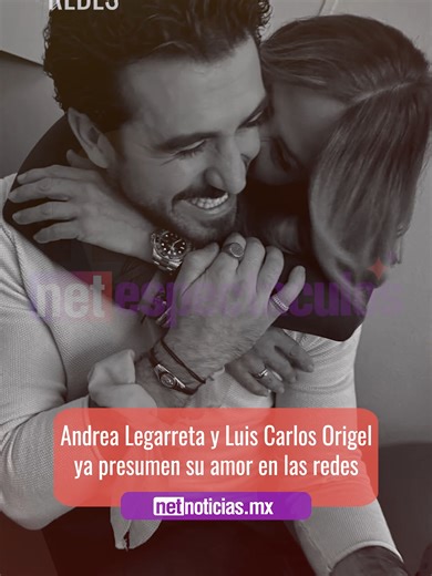 Andrea Legarreta y Luis Carlos Origel: Amor en Redes Sociales