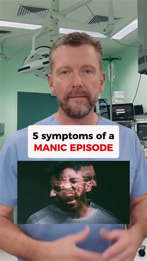 🧠 Unlike depressive episodes, mania presents distinctly. 1️⃣ **Persistently Elated Mood:** Experience an uncontrollably excited mood with huge amounts of energy and overactivity. 🥳 2️⃣ **Pressured Speech:** Rapid, loud, and urgent speech that's difficult to interrupt. 🗣️ The constant talking can be exhausting for listeners. 3️⃣ **Flight of Ideas:** A racing mind leads to jumping from topic to topic, making it hard to follow. 💭➡️💭➡️💭 4️⃣ **Reduced Need for Sleep:** Sleep is dramatically red