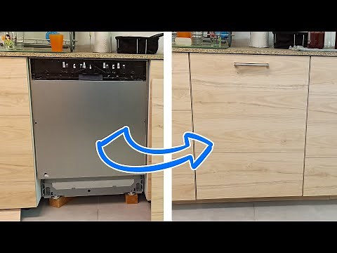 IKEA install Dishwasher Kitchen Door - porte lave vaisselle cuisine no ERSATTARE