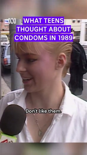 What teens thought about condoms in 1989 #condoms #1980s #australian
