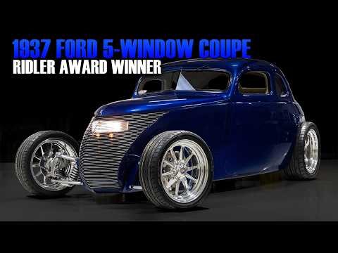Ridler Award–winning 1937 Ford 5-Window “Aero Coupe” Custom Hot Rod