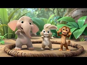 Haat Hallou Tali Bajou | ताली बजाउ | Nepali Rhymes for Kids | बाल गीत