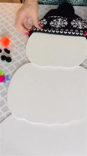 14K views · 165 reactions | While the fall pumpkins are still out at Dollar Tree, grab three, paint them white, stack them up, add a hat, eyes, and a nose — and boom, you’ve got the cutest budget-friendly snowman! ⛄李 #DollarTreeDIY | Olivia's Romantic Home DIY | Facebook