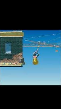 Getting over it Speedrun tutorial (Slide Skip) #shorts