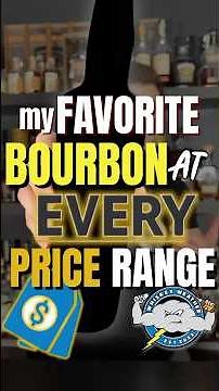 These Are My FAVORITE Bourbons in Every Price Range Under $100 #bourbon #whiskey #shorts