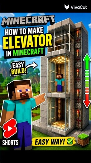 How to Make an Elevator in Minecraft