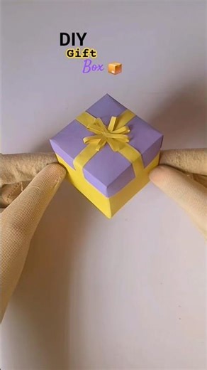 DIY gift box 📦✨ #diycrafts #crafting #shortsfeed #origami #craft #giftbox #giftideas #handmade