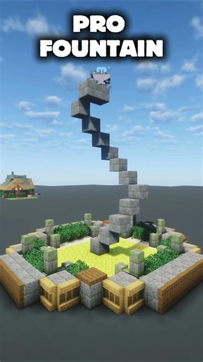 MC Fountain #minecraft #minecraftbuilds #minecraftbuilding #minecraftshorts #minecrafttutorial