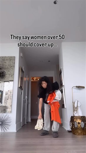 19K views · 57K reactions | ✨ They say women over 50 should cover up… but style has no expiration date. Confidence doesn’t come with an age limit — it grows stronger with time.  This isn’t about showing skin, it’s about showing up as your most authentic self. Because when you feel good in your clothes, you shine — at ANY age. So here’s my reminder: wear what makes YOU feel amazing. The rest is just noise. ✨ | 50plusdaily | Facebook