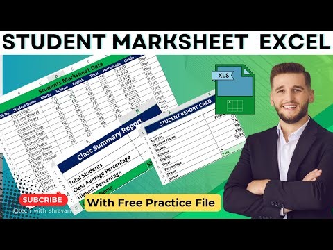 MS Excel me Marksheet kaise banate hai || How to create Marksheet in MS Excel