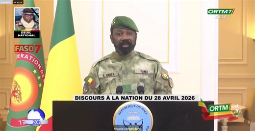 Attaques au Mali: Assimi Goïta sort du silence et assure que la situation est "maîtrisée"