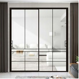 [Hot Item] Aluminum Door Custom Colors Anodizing for Stylish Interiors Attractive Aluminum Sliding Door