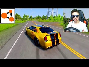 Driving A Crazy Wild 1000HP Chrysler 300C Hellcat In BeamNG.Drive!