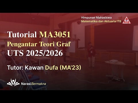 Tutorial UTS MA3051 Pengantar Teori Graf (20/10/25)