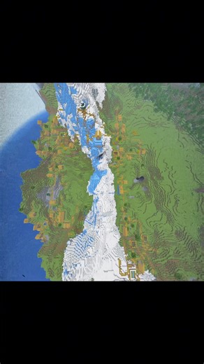 Minecraft Village City Seed Moment