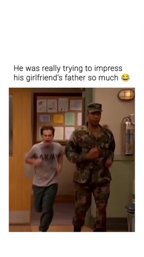The Bizhive World on Instagram: "When the “I’m fine” vibes meet a drill sergeant’s interrogation... 😂 We’ve all been there—trying way too hard to impress the parents of someone we’re dating, but Hunter really took it to a whole new level! There is nothing like a high-intensity workout to bring out all the family secrets you definitely didn't plan on sharing. From marching cadences to accidental trauma dumping, this scene is a classic reminder that sometimes, honesty really is the best (and most