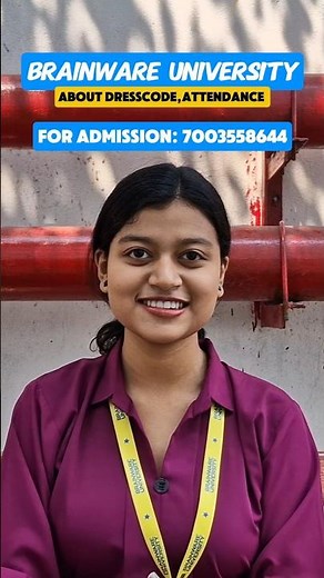 Brainware University's Review 👀 Campus Review ❤️ Dresscode Attendance Review 👀 Admission 👀