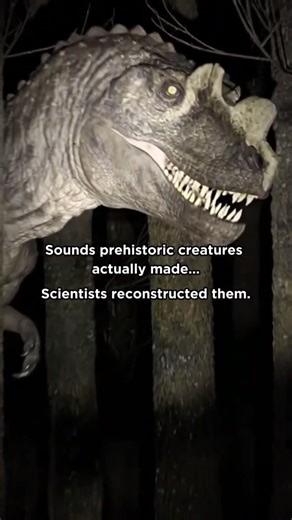 Real sounds of dinosaurs and prehistoric animals