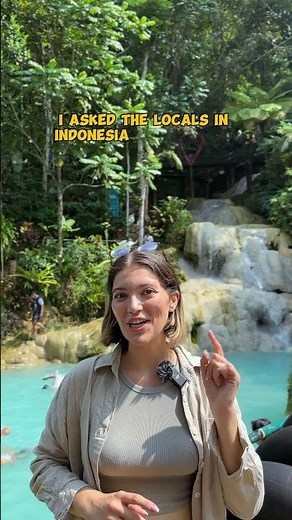 Exploring hidden gems in Java Island, Indonesia. I cannot believe the colour of the water is real