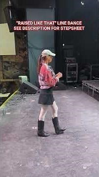 RAISED LIKE THAT TUTORIAL LINE DANCE LESSON