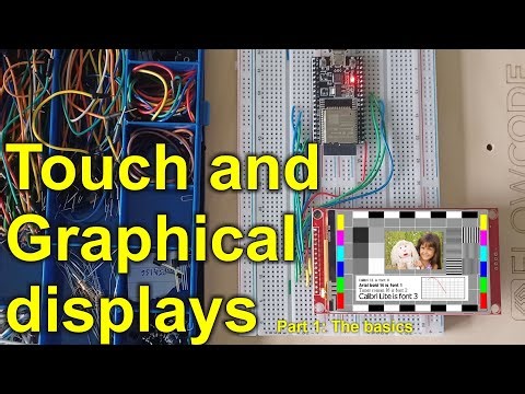 Touch screen and graphical displays part 1 - The basics