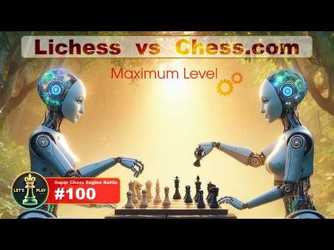 Lichess vs Chess.com | Super Chess Engine Battle #100