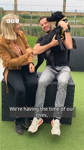 Anne-Marie and Rob tour the Dogs Trust rehoming centre in Ballymena 🐾 Listen now on BBC Sounds | BBC Radio Ulster