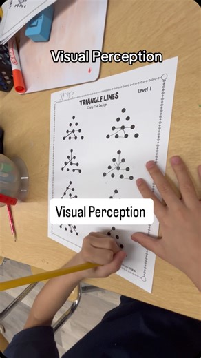 This visual perceptual activity is a great way to address visual scanning, visual attention, and copying a design. This activity was just added to our membership. It comes in 3 levels. Interested in joining? Comment JOIN below and I’ll send you the link. #pedsot #teachers #visualperception #activitiesforkids #schoolbasedot | The Magic OT Bug