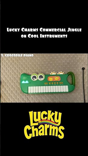 Lucky Charms commercial jingle on random instruments!