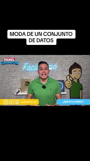 Comprende la Moda en Estadística con Daniel Carrión