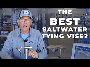 Our Favorite saltwater tying vise. Tying bucktails and big flies has never been easier