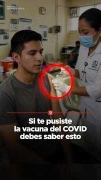 If you got the COVID vaccine, you should know this