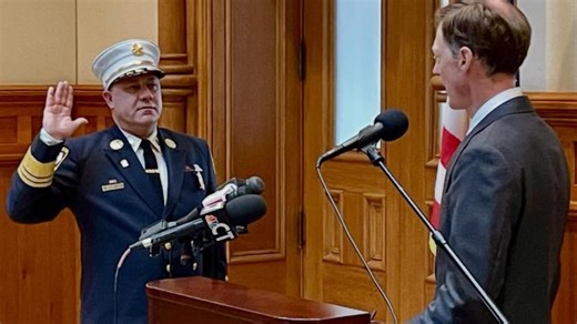 New Haven veteran firefighter sworn in as city's next fire chief