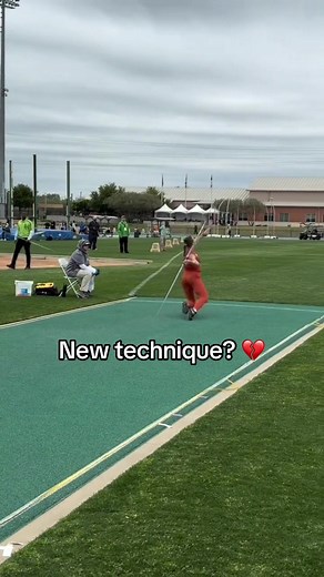 Javelin Thrower's Hilarious Mid-Throw Fail