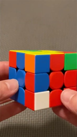 HOW TO SOLVE THE 2 PIECES ON RUBIK'S CUBE!! 2025#cubing#rubikscube #puzzle #cube #speedcubing #rubik