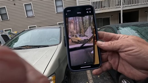 From illegal parking to insurance claims - a rough morning