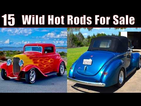 Top 15 Old School Hot Rods for Sale in 2025 🔥